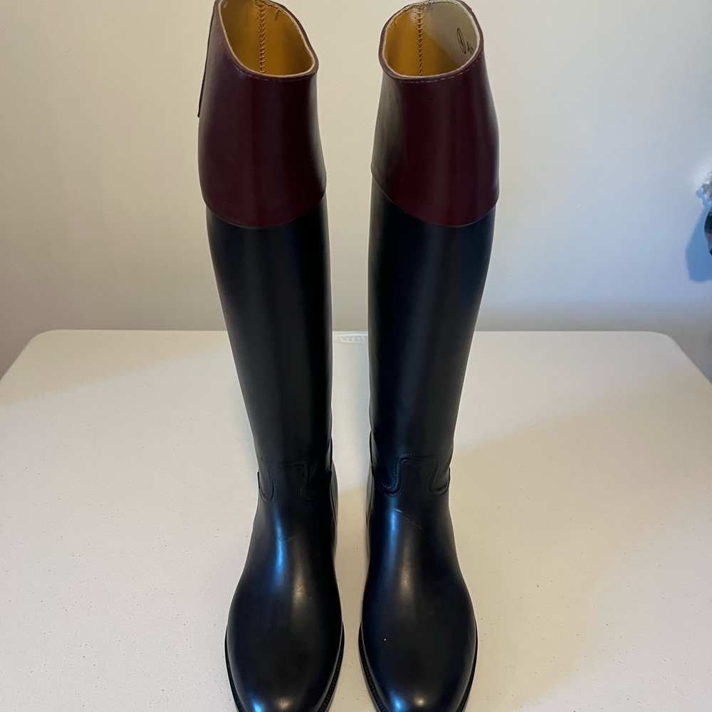 Made in France Aigle two tone riding boots